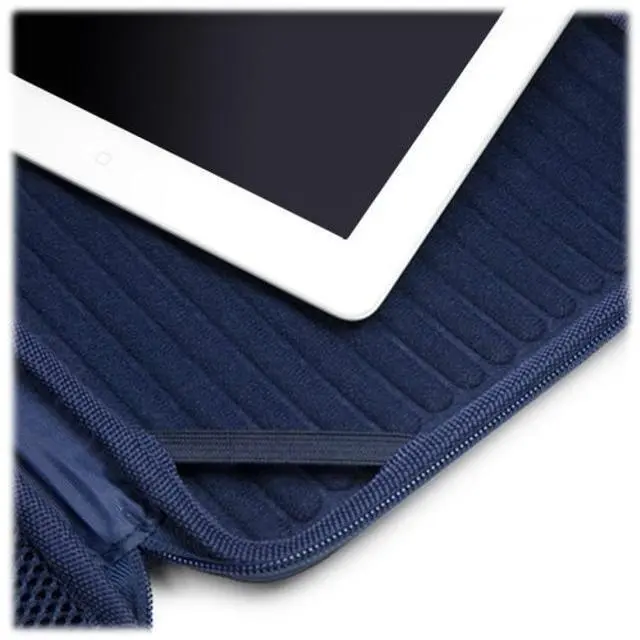 Alt view image 5 of 5 - BoxWave Case Compatible with iPad (2nd Gen 2011) - Hard Shell Briefcase, Slim Messenger Bag Briefcase Cover Side Pockets - Jet Black