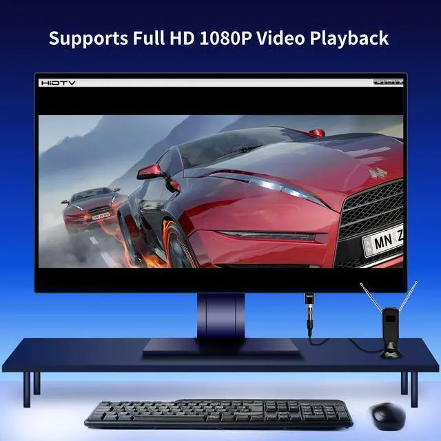 Alt view image 4 of 5 - Mygica A681B Analog USB TV Tuner Card Antenna, Recast ATSC HD Digital External HDTV Tuner Stick Dongle Adapter for Window, Linux, for PC Computer Laptop Android TV Box, Android Car Navigation