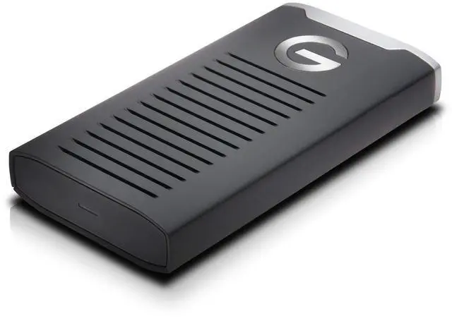 Alt view image 2 of 5 - G-Technology 2TB G-DRIVE mobile SSD Durable Portable External Storage - USB-C (USB 3.1), Up to 560 MB/s - 0G06054-1, black
