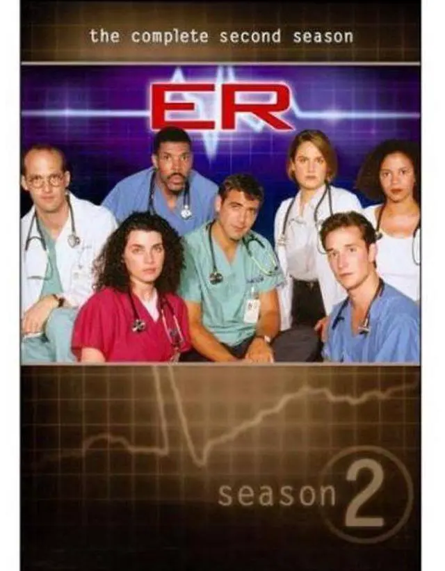 Main image of ER: The Complete Second Season [7 Discs][Widescreen Subtitle] - DVD