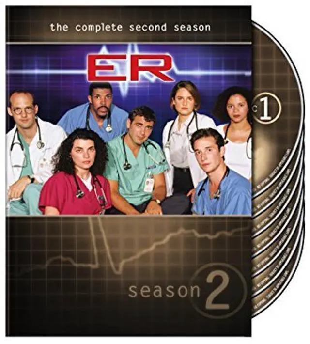 Alt view image 2 of 2 - ER: The Complete Second Season [7 Discs][Widescreen Subtitle] - DVD
