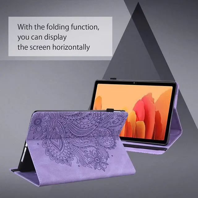 Alt view image 5 of 5 - ALILANG Case for All-New  Fire HD 10 & HD 10 Plus Tablet (13th/11th Generation, 2023/2021 Release), Multi-View PU Leather Flip Stand Cover with Pen Holder for Fire Tablet 10 2023 -Purple