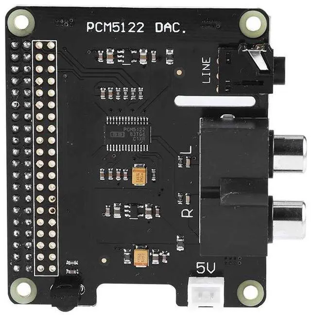 Main image of Pi Expansion Board Pi HiFi DAC+ HD Audio PCM5122 24 bit Expansion Board for Pi 3 Model B / 2B /B+/A+/ Pi Zero W