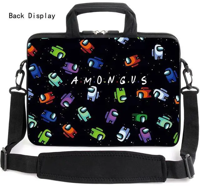 Alt view image 2 of 5 - ARIYIDA 15" laptop sleeve laptop bag chromebook case adjustable shoulder strap with handle accessory pocket for men women (RYD-15-2)