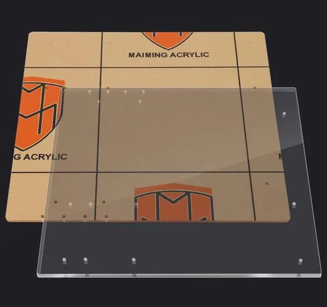 Alt view image 5 of 5 - Acrylic Frame for M-ATX Motherboard Open Frame Transparent Acrylic Overlock Computer Case DIY Base Stand for M-ATX Motherboard Convenient for Testing, Overclocking or Gaming
