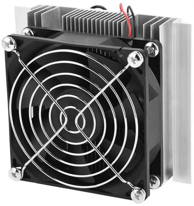 Alt view image 5 of 5 - ANKROYU 12V Thermoelectric Cooler, Aluminum Semiconductor Refrigeration System with Fan for Mini Fridge DIY, Cooling System for Small Refrigeration Projects