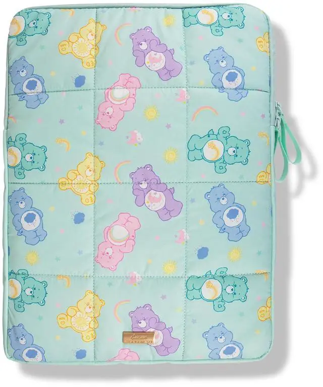Main image of Sonix | Puffy Laptop Sleeve | 15-16 Inch, Quilted Pillow Puffer Laptop Carrying Case, Computer Sleeve | Care Bears Pastel
