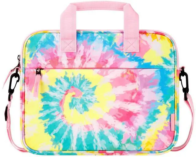 Main image of Choco Mocha Kids Tablet Sleeve Bag for Girls, 12.5 Inch Tablet Carrying Case for Fire 7 8 10 HD 8 10, Kindle Kids Edition, iPad Bag for Kid, Tie Dye