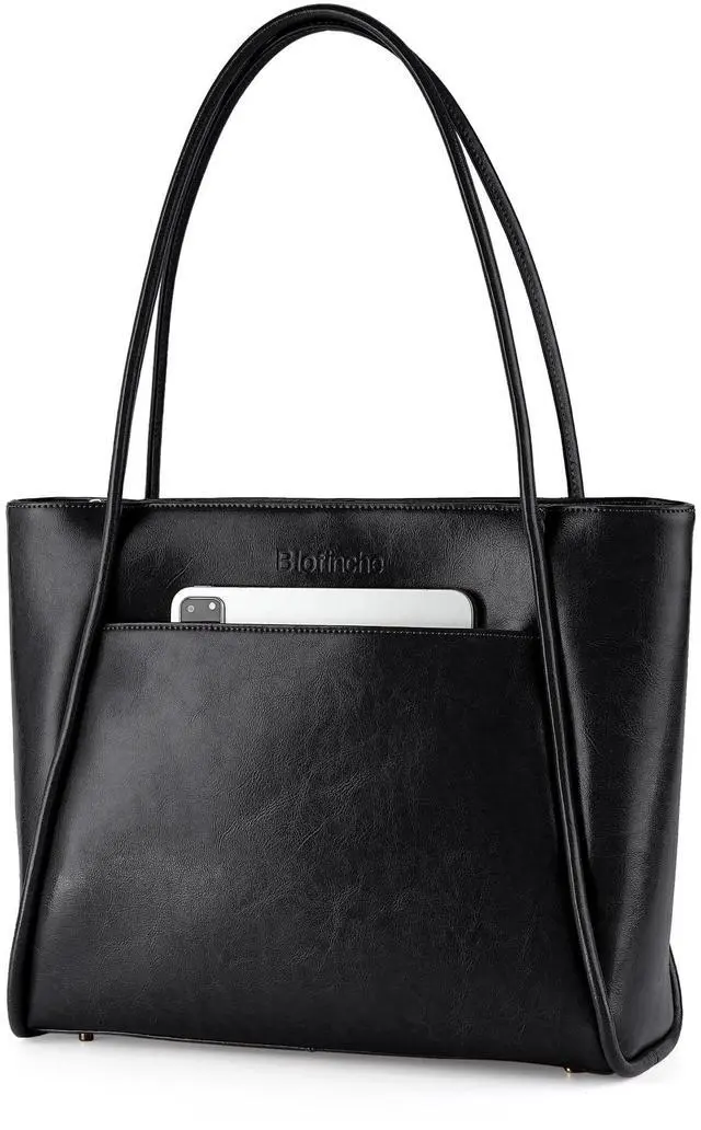 Main image of Blofinche Genuine Leather Purses for Women Large Tote Shoulder Bag Real Vintage Grace Handbag for Work Ladies Laptop Travel