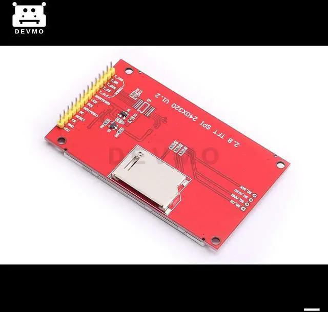 Alt view image 3 of 3 - DEVMO ILI9341 2.8" SPI TFT LCD Display Touch Panel 240X320 with PCB 5V/3.3V STM32 Without Touch