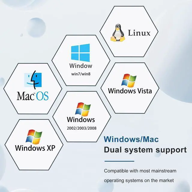 Alt view image 3 of 5 - Buacoz USB to RS485 RS232 Converter Cable, with CH340+ZT485 Chipset Serial Port Connector, 5.9 Feet Extension Cable Industrial Adapter Supports Windows XP 7 8/Linux/Mac