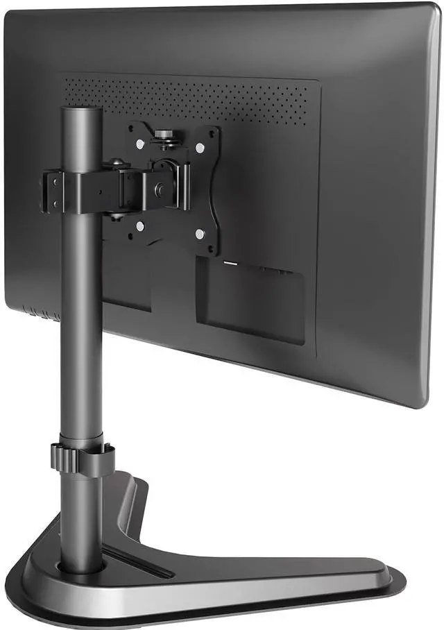 Main image of Claiks Monitor Mount, Ergonomic Adjustable Monitor Stand for Max 32 inch Screens, Adjustable Stand up to 20 lbs, VESA Mounting Holes 75&100mm, Black