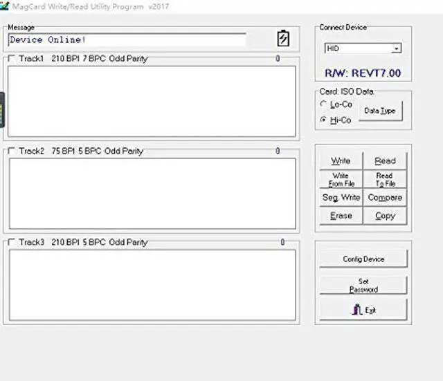 Alt view image 4 of 5 - DEFTUN MSR605X Card Reader Writer USB Swipe Encoder and Cleaning Card CR80
