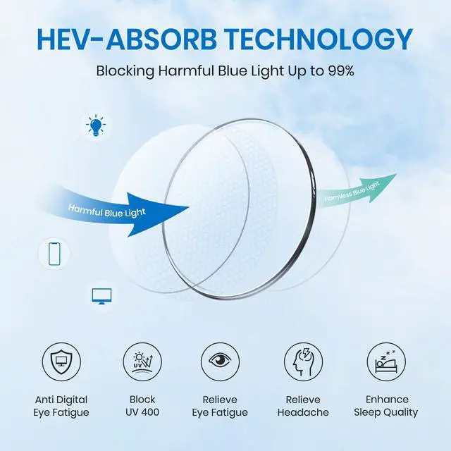 Alt view image 3 of 5 - Cyxus Oversized Square Blue Light Blocking Glasses Women Men Chic Preppy Thick Frame Computer Eyeglasses Anti Eyestrain 8224