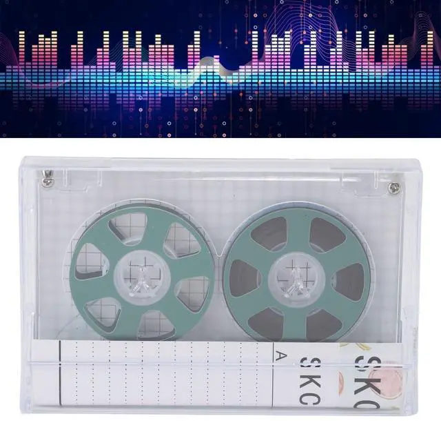 Alt view image 5 of 5 - Generic Blank Reel to Reel Audio Cassette Tape, 45 Minute Blank Audio Cassette Tape, Low Noise Audio Cassette Tapes for Music Voice Recordings (#3)