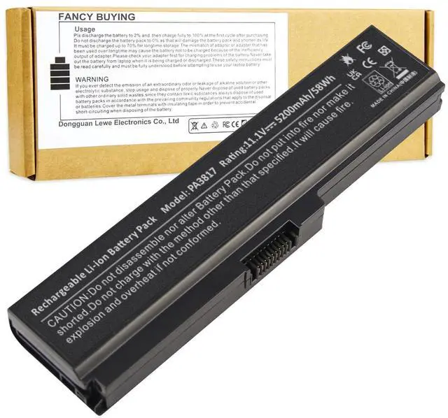 Main image of PA3817U-1BRS Battery for Toshiba Satellite A665 A665-S5170 A665-S6086 A665-S6050 M645-S4050 M645-S4070 M505-S4940 L755-S5277 L775D-S7222 P745-S4102 P755-S5265 PA3818u-1BRS PA3819U-1BRS PABAS228