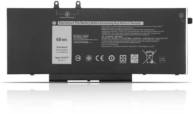 Main image of 3HWPP 933321-855 Battery for Hp EliteBook 840 G5 G6,EliteBook 730 735 740 745 830 846 G5,EliteBook 735 745 830 G6,ZBook 14U G5 G6 SS03050XL 932823-421 933321-852 932823-1C1 HSN-I13C-4 HSTNN-LB8G 50Wh