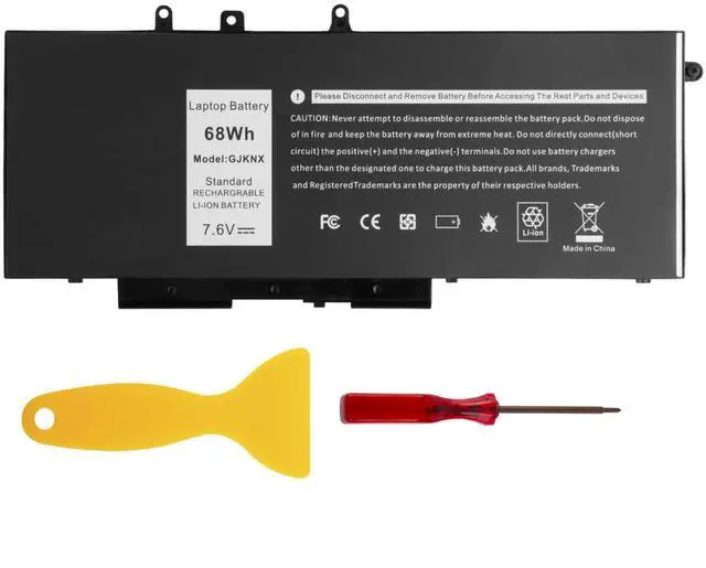 Main image of TREE.NB GJKNX 7.6V Battery Compatible with Dell Latitude E5480 E5580 E5490 E5491 E5590 E5591 Precision 15 3520 M3530 Series Notebook 93FTF GD1JP DY9NT 5YHR4 451-BBZG