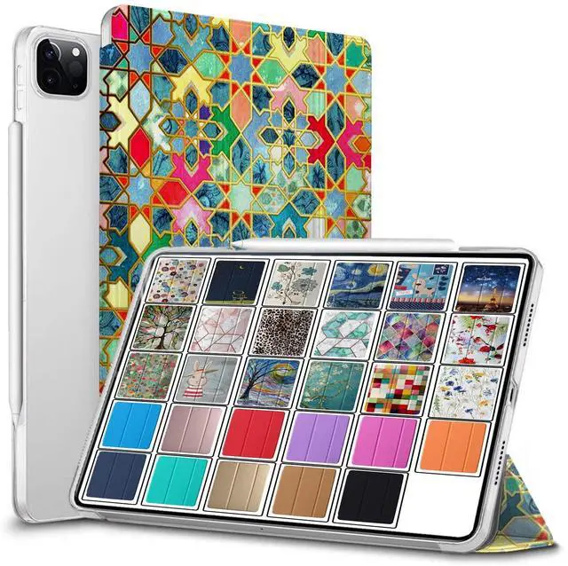 Main image of DuraSafe Cases for iPad Pro 12.9 inch 4th Generation 2020 PC Cover A2229 MY2H2LL/A MY2J2LL/A A2069 MXAT2LL/A MXAV2LL/A MXAU2LL/A MXAW2LL/A A2233 MY3K2LL/A MY3J2LL/A MXFY2LL/A MXG02LL/A - Mozaic