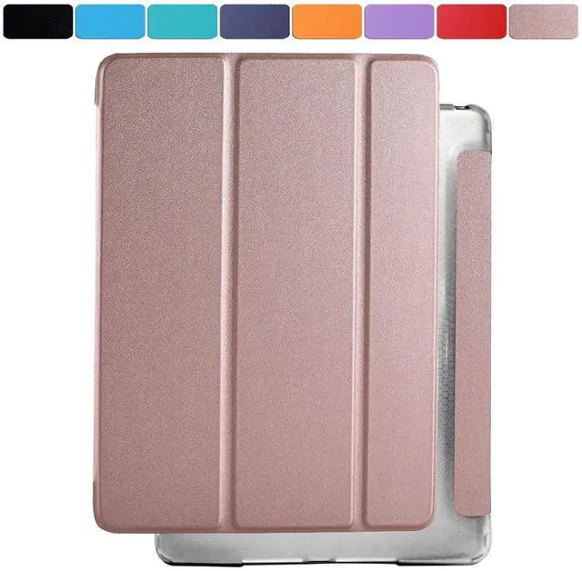 Main image of DuraSafe Cases for iPad PRO 10.5 Inch 2017 Air 10.5 3rd Generation 2019 [ Air 3 ] A1701 A2152 A2123 MQF12LL/A MQEY2LL/A Magnetic Dual Angle Stand with Honeycomb Pattern Clear Back Cover - Rose Gold
