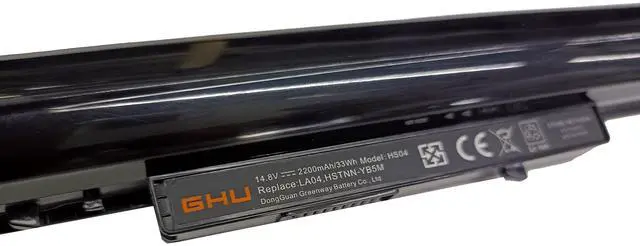 Alt view image 3 of 5 - GHU New 33Wh 2200 mAh Battery for LA04 776622-001 728460-001 752237-001 HSTNN-UB5M HSTNN-UB5N HSTNN-Y5BV fit for HP Pavilion Touchsmart 14 15 15-F272WM 15-F233WM