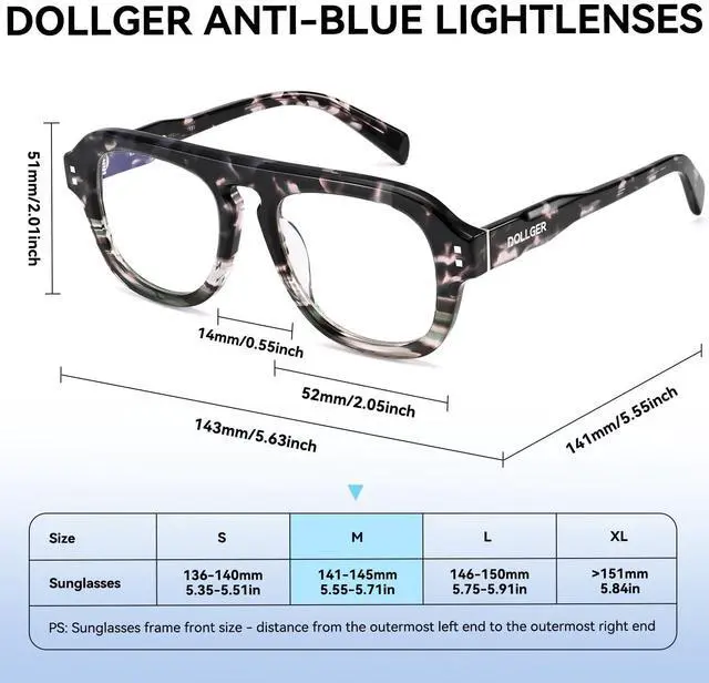 Alt view image 5 of 5 - Dollger Men Vintage Blue Light Eyeglasses Acetate Frames Blue Light Blocking Glasses Retro Oval Style (Tortoiseshell teal frame) D1E240403