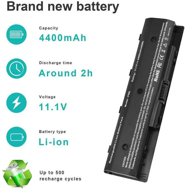 Alt view image 2 of 5 - Fancy Buying PI06 Laptop Battery for HP PI09 710416-001 710417-001, Envy 15 15T 17 Pavilion 14-E000 15-E000 15t-e000 15z-e000 17-E000 17-E100 17Z-E100