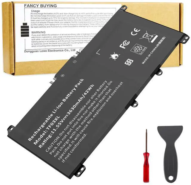 Main image of TF03XL 920070-855 Laptop Battery for HP Pavilion 15-CC 15-CD 15-CK 14-CD 14M-CD 14-BF 14-BK 17-AR Series:15-cc154cl 15-cc060wm 15-cc152od 15-cc055od 15-cd040wm;17-AR007CA 920046-121 421 541 HSTNN-IB7Y