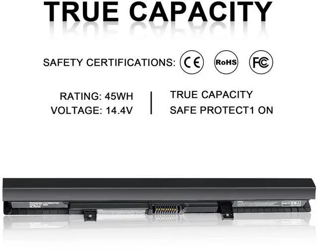 Alt view image 5 of 5 - New Replacement PA5185U-1BRS Laptop Battery for Toshiba Satellite C50 C55 C55D C55T L55 L55D L55T Series fit C55-B5200 C55-B5270 C55D-B5310 PA5184U-1BRS PA5186U-1BRS PA5195U-1BRS - 12 Month Warranty