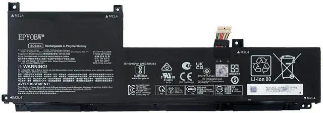 Main image of EPYOBW SC04XL Battery 63.32Wh Compatible with HP Envy 14-EB 14-EB0376NG 14-EB0010NR 14-EB0775NG Series Laptop HSTNN-IB9R M07392-005 M08254-1C1 L777034-005 SC04063XL 3906mAh 15.2V