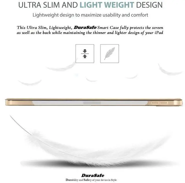 Alt view image 5 of 5 - DuraSafe Cases for iPad Pro 12.9 inch 6 5 4 Gen Case A2436 MHNF3LL/A MHNG3LL/A MNXR3LL/A MNXT3LL/A A2378 MHNF3LL/A MHNG3LL/A A2229 MY2H2LL/A A2461 MHNH3LL/A MHNJ3LL/A MHNK3LL/A MHNL3LL/A A2764 - Gold