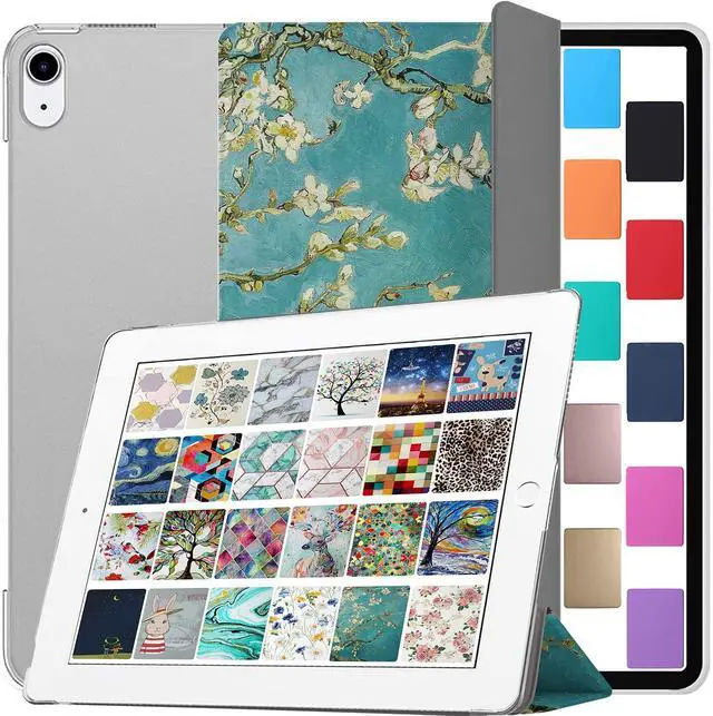 Main image of DuraSafe Cases for iPad PRO 11 Inch 2018 1 Gen [ PRO 11 1st ] A1980 A1934 MTXN2LL/A MTXP2LL/A MTXR2LL/A MTXQ2LL/A MTXT2LL/A MTXU2LL/A PrintediPad Cover with Translucent Frosted Hard Back - Blossom