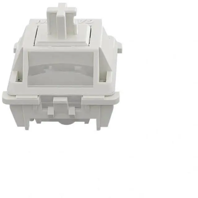 Alt view image 2 of 5 - GATERON Smoothie Keyboard Switches,Full POM Pre-lubed 40gf Linear RGB LED 5 Pin 22mm Dual-Stage Spring Key Switches for MX Mechanical Keyboard(72PCS)