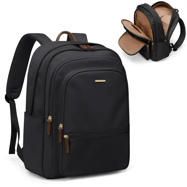 Main image of GOLF SUPAGS Backpack for Women Work College Travel Laptop Backpacks Multi-Functional Casual Daypack Teacher Nurse Everyday Bags Fits 15.6 Inch Notebook (Black)