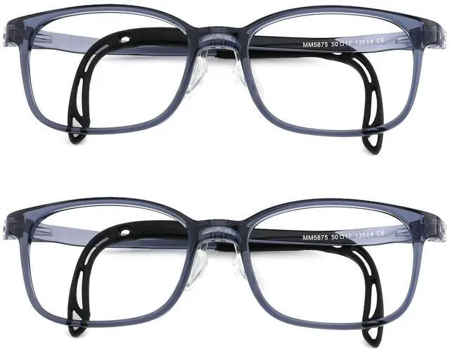 Main image of EYEBUDDY Blue Light Glasses for Kids,Blue Light Blocking Glasses for Boys Girls Ages 3-13, 2 Packs Bluelight Glasses Computer, Gaming, Reading
