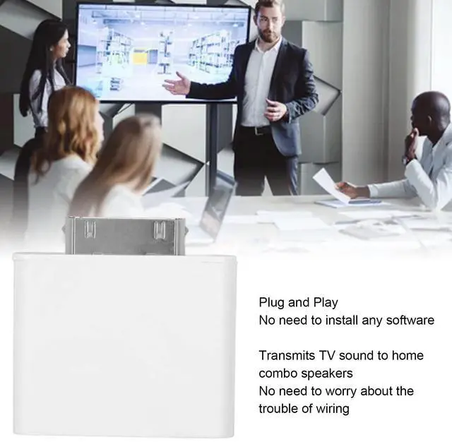 Alt view image 2 of 5 - 30 Pin Bluetooth Transmitter for iPod, Bluetooth 2.1 Adapter Transmitter, Plug and Play, Not for iPod Classic and Nano (White)