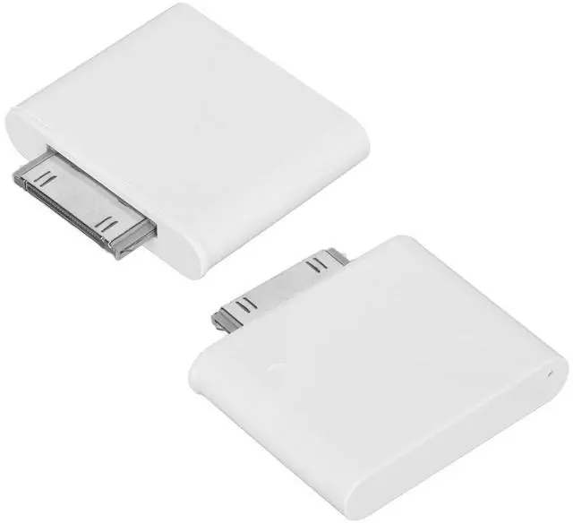 Alt view image 5 of 5 - 30 Pin Bluetooth Transmitter for iPod, Bluetooth 2.1 Adapter Transmitter, Plug and Play, Not for iPod Classic and Nano (White)
