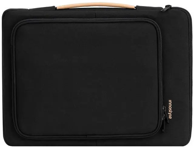 Main image of Laptop Sleeve Case with Handle 14 16 Inch Computer Cover Bag Compatible with MacBook Pro 16 (Black, 16 inch)