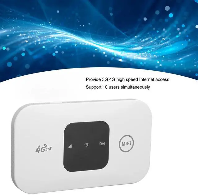 Alt view image 2 of 5 - H5577 Portable Small 4G Hotspot Router, Lightweight and Portable Mobile Router with Card Slot,2100mAh Battery, for 7 8 10 and for Linux, White