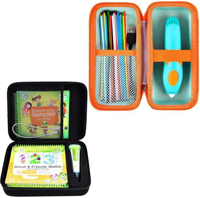 Main image of GWCASE Case Compatible with 3Doodler Start+ Essentials for 3D Pen Set for Kids + Case Compatible with Leapfrog for LeapStart Go System and for Leapfrog for LeapStart 3D