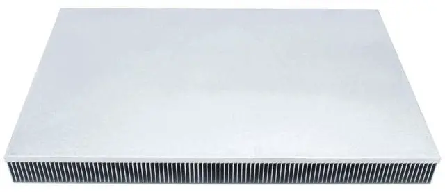Alt view image 4 of 5 - Large Aluminum Heatsink 300 x 200 x 25mm / 11.81 x 7.87 x 0.98 inch Skived Fins Heat Sinks Cooler Cooling Radiator for LED LCD CHIP Electronic Amplifier Transistor Semiconductor Heat Dissipation