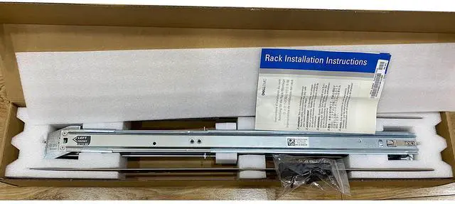 Main image of BestPartsCom New 2U Static Rails Kit Compatible with Dell Poweredge R510 R520 R720 R720XD R730 R730XD R820 R530 R830 R540 R540XD R740 R740XD R7415 R7425 H872R 0H872R in Box