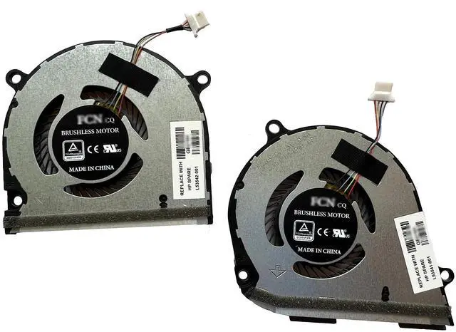 Main image of Fan for HP Envy X360 15-DS 15-DR 15M-DR 15M-DS CPU Gpu Cooling Fan Set L53542-001 L53541-001