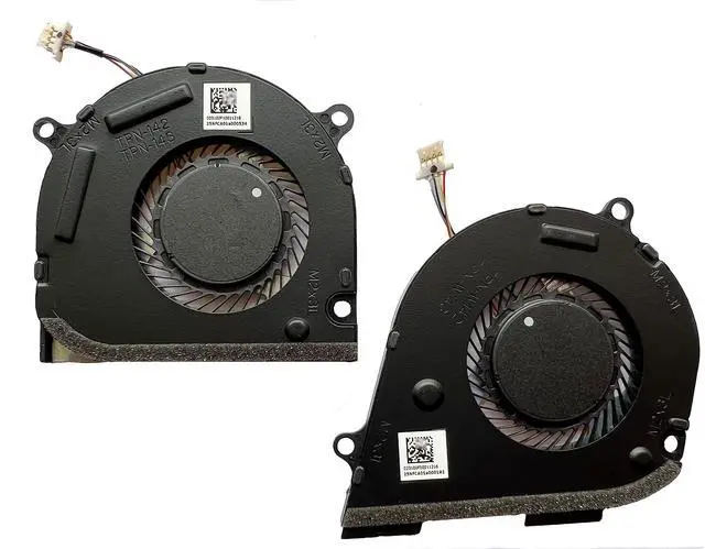 Alt view image 2 of 4 - Fan for HP Envy X360 15-DS 15-DR 15M-DR 15M-DS CPU Gpu Cooling Fan Set L53542-001 L53541-001