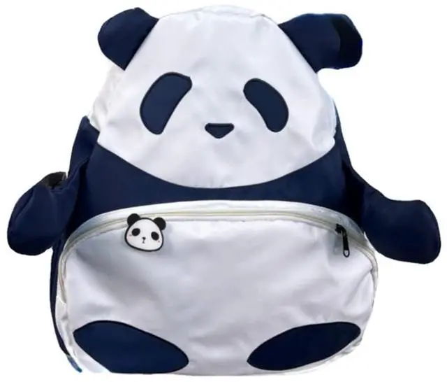 Main image of KOWVOWZ Kawaii Frog Large Novelty Backpack Girl Boy Teen Cute Fuuny Panda Animal High School Backpack Laptop Waterproof Bookbag (Panda)