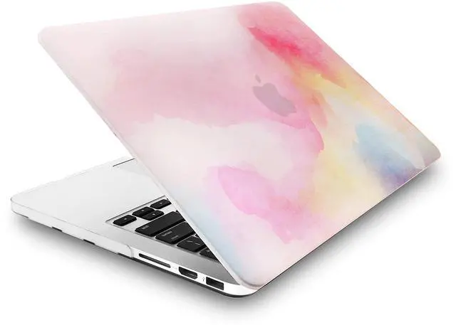 Alt view image 4 of 5 - KECC Compatible with MacBook Pro 13 inch Case 2025-2016 with Touch Bar M2 A2338 M1 A2289 A2251 A2159 A1989 A1706 A1708 Protective Plastic Hard Shell Keyboard Cover Sleeve (Rainbow Mist)