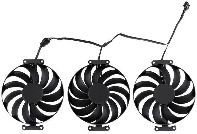 Alt view image 3 of 4 - 95MM T129215SU Cooling Fan Replacement for ASUS ROG Strix GeForce RTX 3060 Ti 3070 3080 3090 Ti Graphics Video Card CF1010U12S T129215BU (Fan-A)