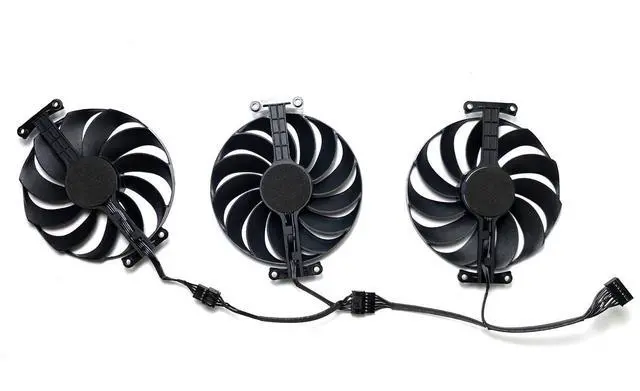 Alt view image 4 of 4 - 95MM T129215SU Cooling Fan Replacement for ASUS ROG Strix GeForce RTX 3060 Ti 3070 3080 3090 Ti Graphics Video Card CF1010U12S T129215BU (Fan-A)
