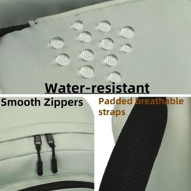Alt view image 5 of 5 - Leaper School Laptop Backpack for Women: Water Resistant Travel Backpack with Water Bottle Pocket - Laptop Bag for College Work - Lightweight Bookbag for Kids Girls Boys Green