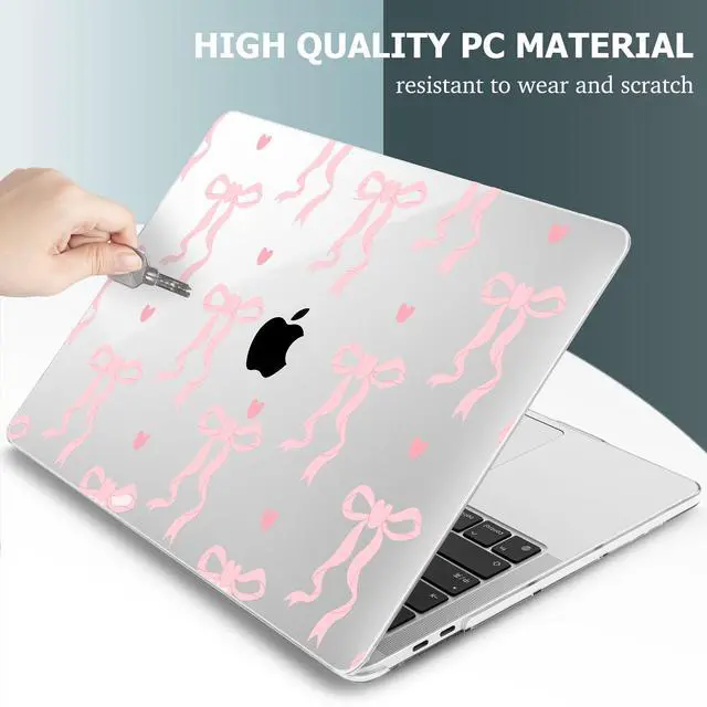 Alt view image 5 of 5 - Lepeoac for MacBook Pro 16 inch Case 2019 2020 Release Model A2141, Plastic Hard Shell Cover with Keyboard Cover & Screen Protector for MacBook Pro 16 inch with Touch Bar & Touch ID, Bow